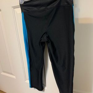 RBX leggings / S / (black and blue)